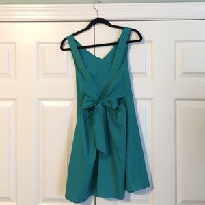 NWT Open Back Green Cocktail Dress