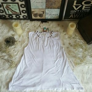 Nwt Nation LTD Revolve Janet Grommet  Tank Top OBO