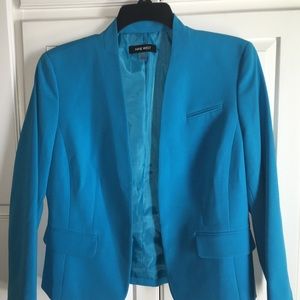 Teal blue Nine West blazer