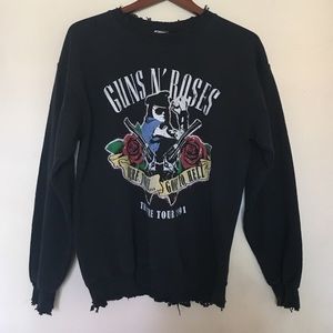 guns n roses sweatshirt