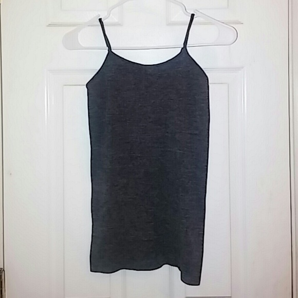 Black/grey camisole