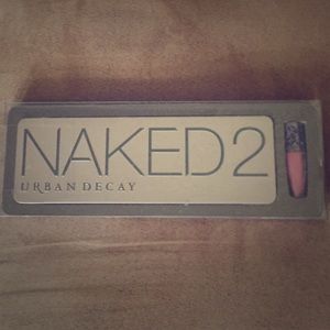Naked 2 by Urban Decay-Eyeshadow Pallet & lipgloss