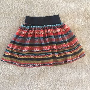 Funky print skirt