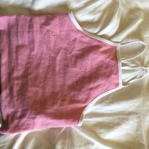 zara halter pink crop top