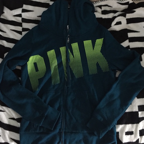 *LOWEST* PINK zip up hoodie