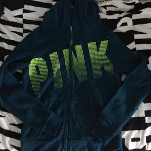 *LOWEST* PINK zip up hoodie