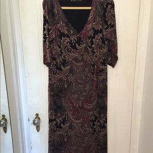 Paisley Fall Dress
