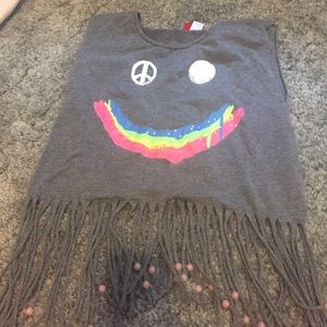 Glow in dark crop top