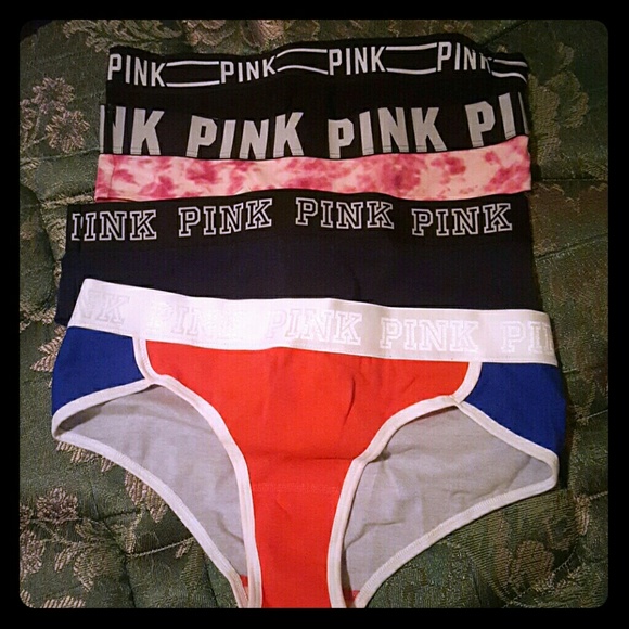 4 Pairs of PINK Panties