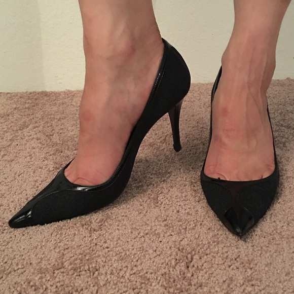 Gunmetal heels - leather- made in Italy 🇮🇹