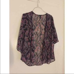 Forever 21 Paisley Kimono