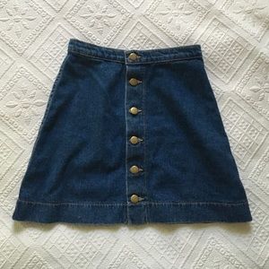 American Apparel DENIM SKIRT