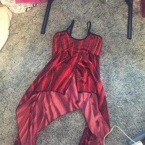 Kids sparkly dance costume shirt