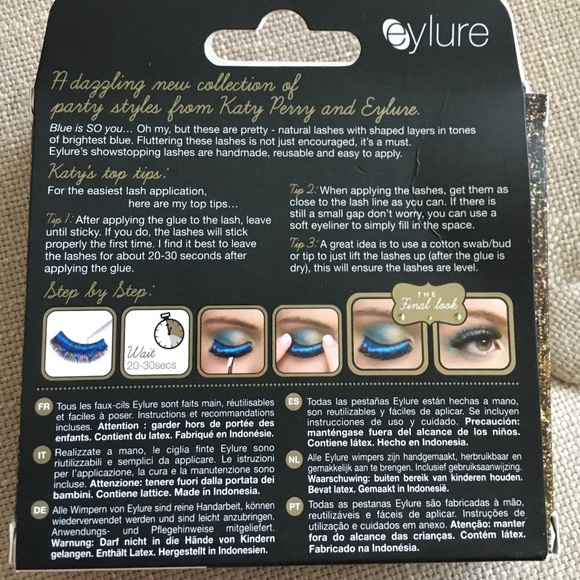 GIFTED! Katy Perry Limited Edition Party Eyelashes - Picture 2 of 2