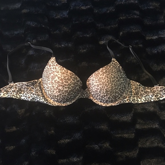 Victoria's Secret Leopard Push-up Bra