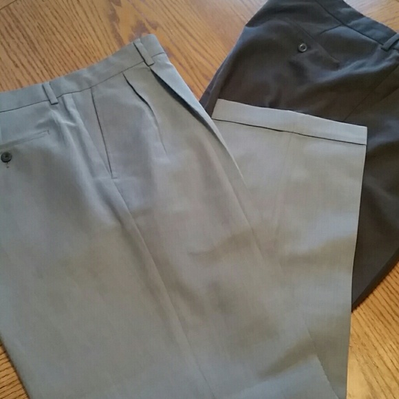 2 pair mens dress Pants