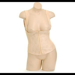 Ardyss waist clincher corset- beige size 30