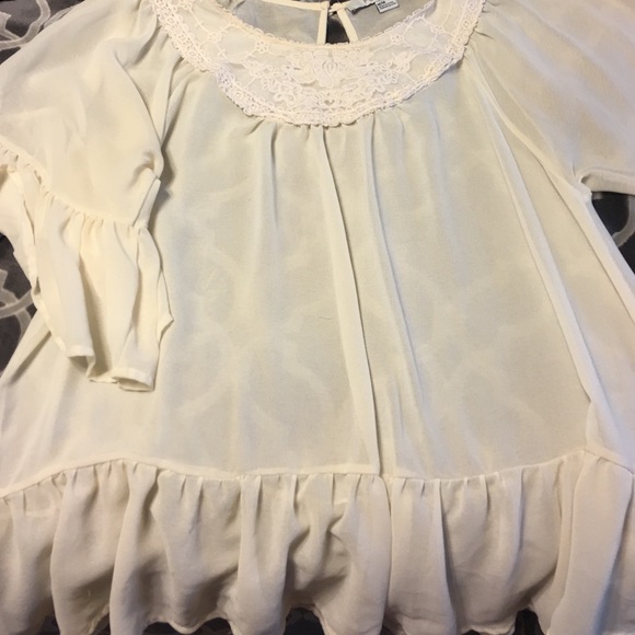 Ivory Colored Blouse