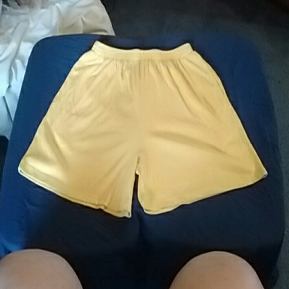 Romans knit shorts, side pockets, elastic waist