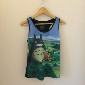 NWOT Hot Topic: Totoro tanktop