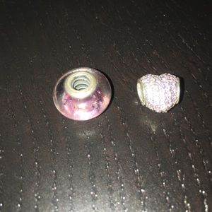 Sold! Bundle of 2 authentic Pandora charms