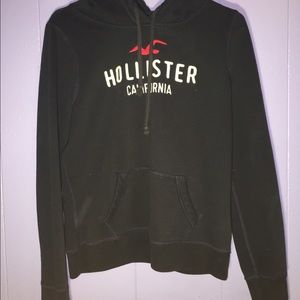 Navy blue hollister hoodie!