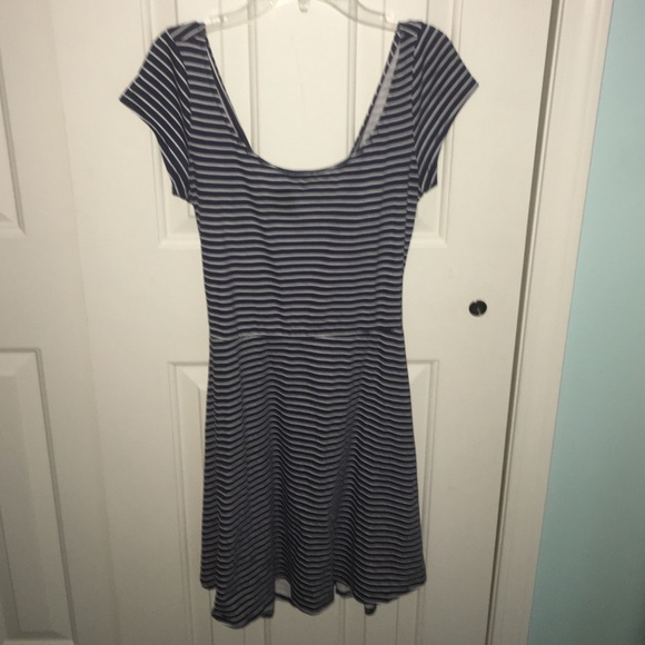 American Eagle cris-crossed open back dress