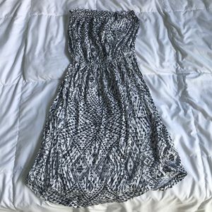 Billabong Tribal Print Strapless Coverup