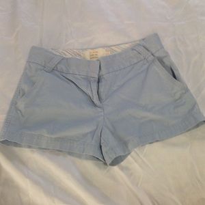 J Crew Classic Twill Chino Shorts.