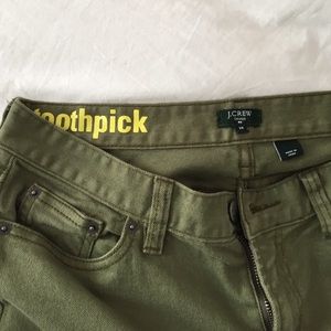 J. Crew toothpick stretch pants size 28