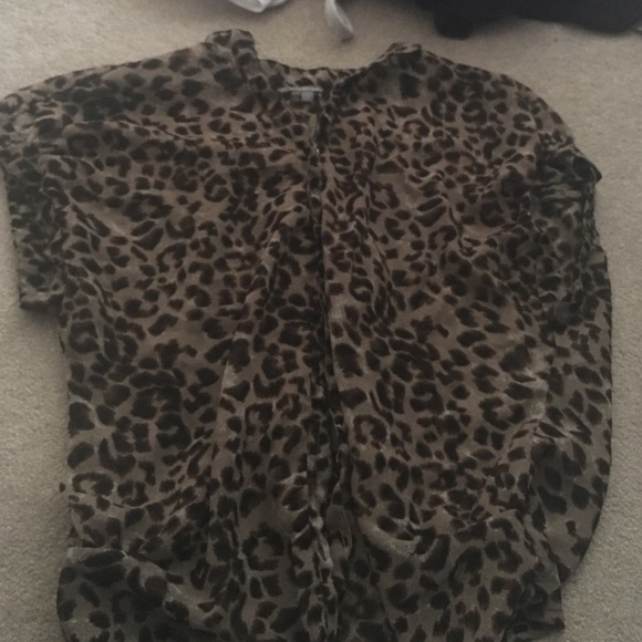 Leopard short sleeve