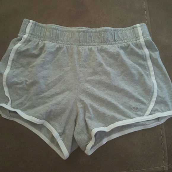 Grey cotton justice shorts