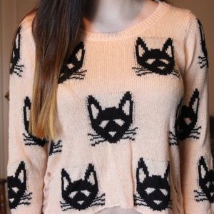 Short Cat Sweater