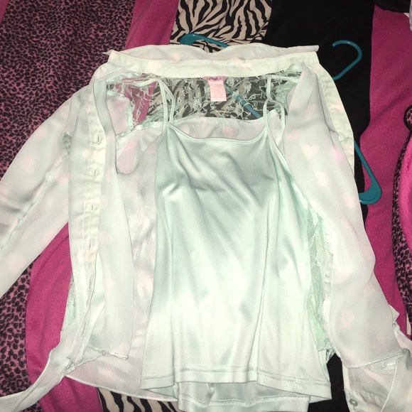 Teal candies shirt size large 14 comes with tank - Picture 1 of 4
