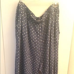 polka dot palazzo pants