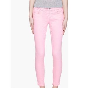 J Brand NWOT Cropped Ankle Zip Mid Rise Jean Sz 24