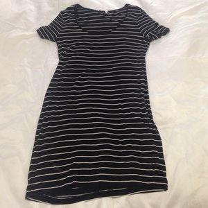 Striped Calvin Klein Dress
