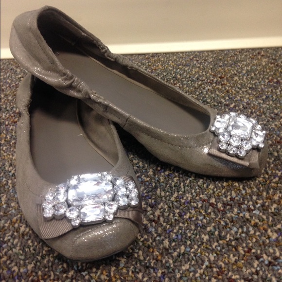 Silver bling Mossimo size 7 ballet flats