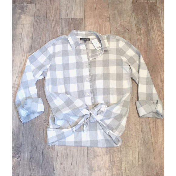 Banana Republic Tops - NWT {{Banana Republic}} Buffalo Check button down