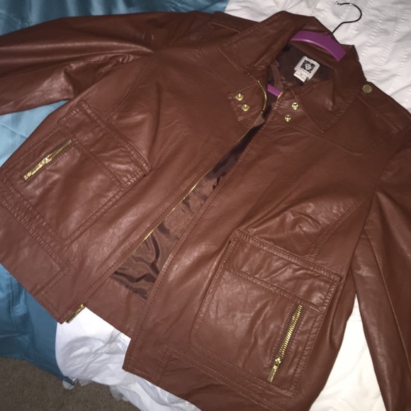 Leather jacket