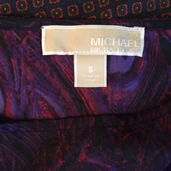 Michael Kors peacock top