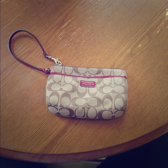 Coach wristlet