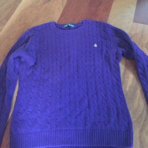 Ralph Lauren purple sweater