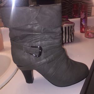 Gray Boots