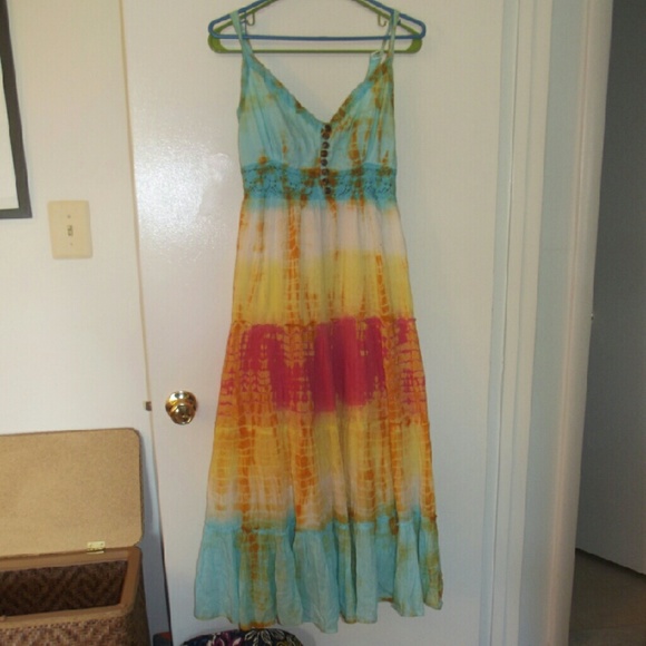 Tie-dye dress