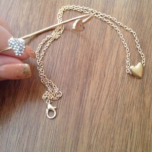 Bangle Cuff Rhinestone with necklace