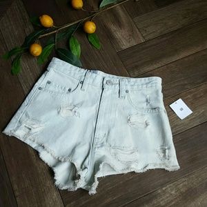 BDG Urban Outfitters cheeky super high rise shorts