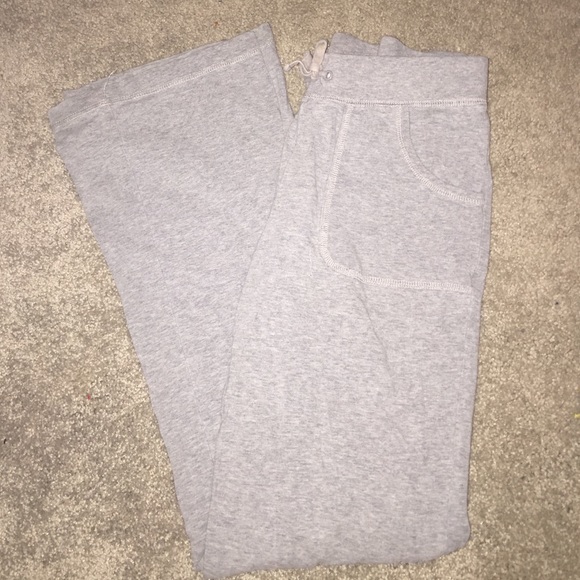 Grey sweatpants