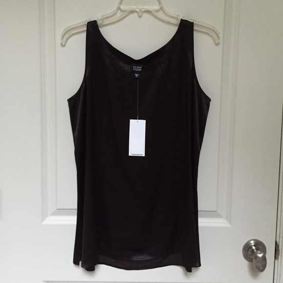 New with tags Eileen Fisher silk tank top - Picture 1 of 2