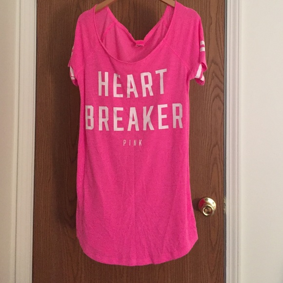 PINK long T-shirt